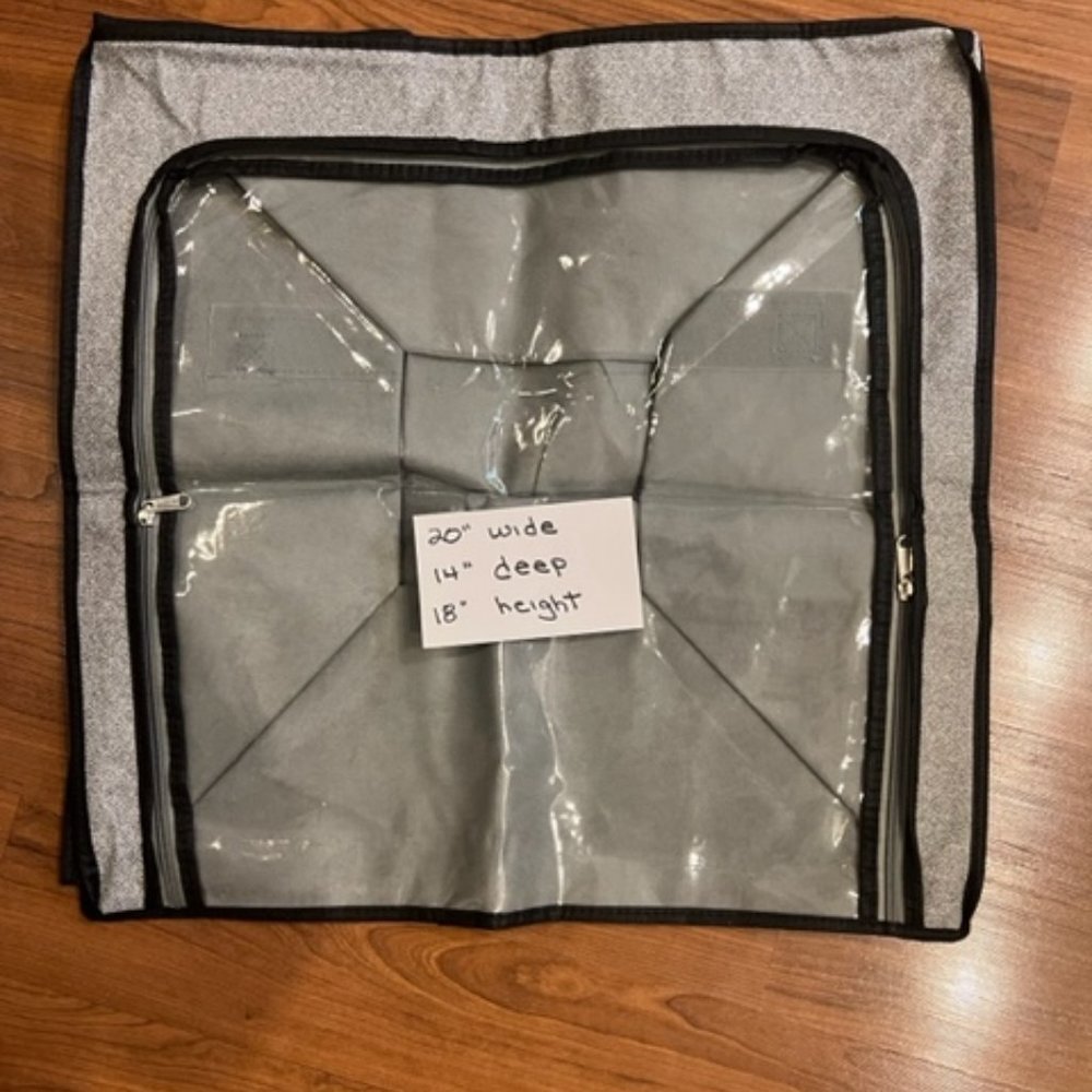Large zipper storage bags
